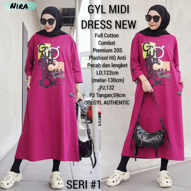 GYL MIDI DRESS NEW