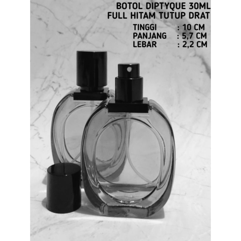 Botol Parfum Diptyque 30ML Spray Drat - Botol Parfum Diptyque Drat - Botol Parfum 30ML