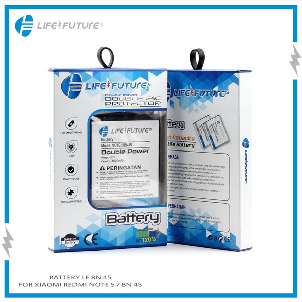 batre battery Baterai double power life future BN45 BN 45 3520mAh Xiaomi Redmi Note 5 / Baterai Xiao