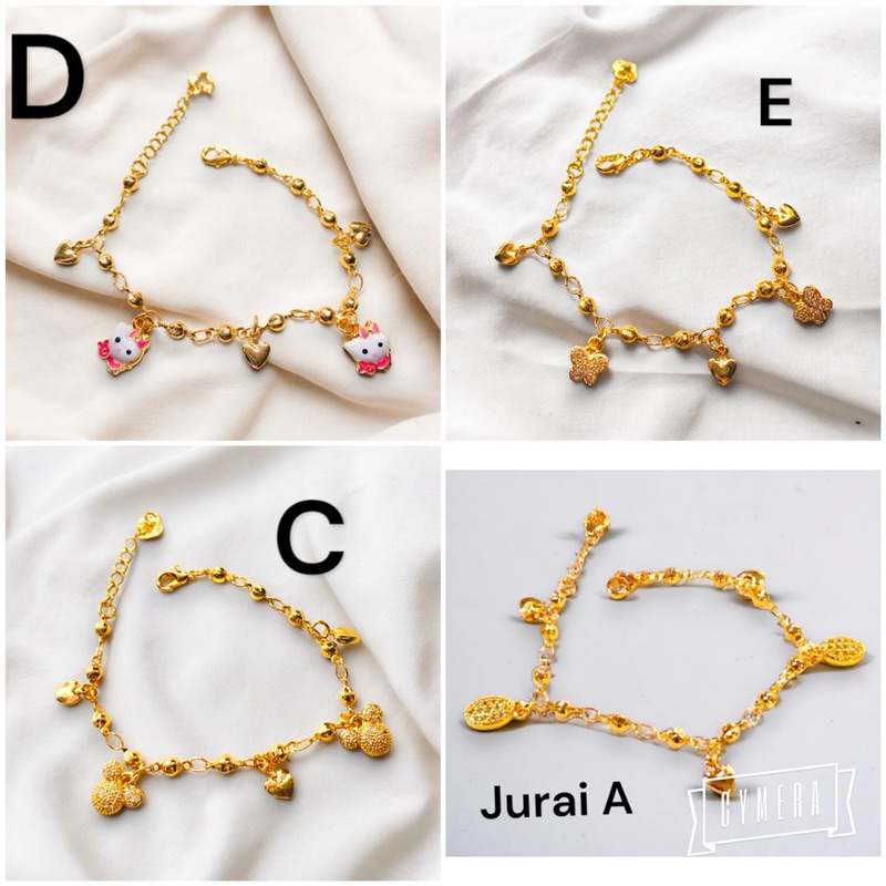 gelang anak cocok untuk anak SD DAN SMP//perhiasan  pengganti emas