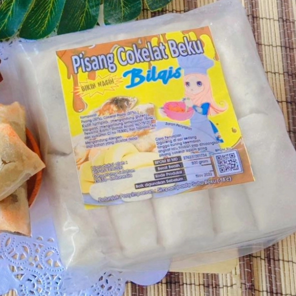 

Pisang Coklat Beku Bilqis isi 10 pcs