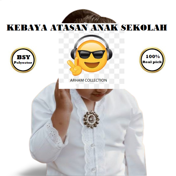 Kebaya atasan / Baju kebaya anak sekolah SD
