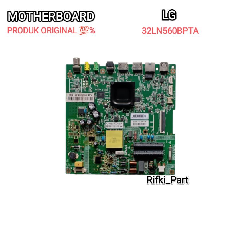 MOTHERBOARD MAINBOARD MB MESIN TV LED LG 32LN560BPTA