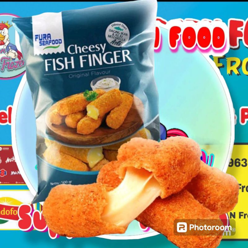 

Fura Cheesy fish finger 500gr