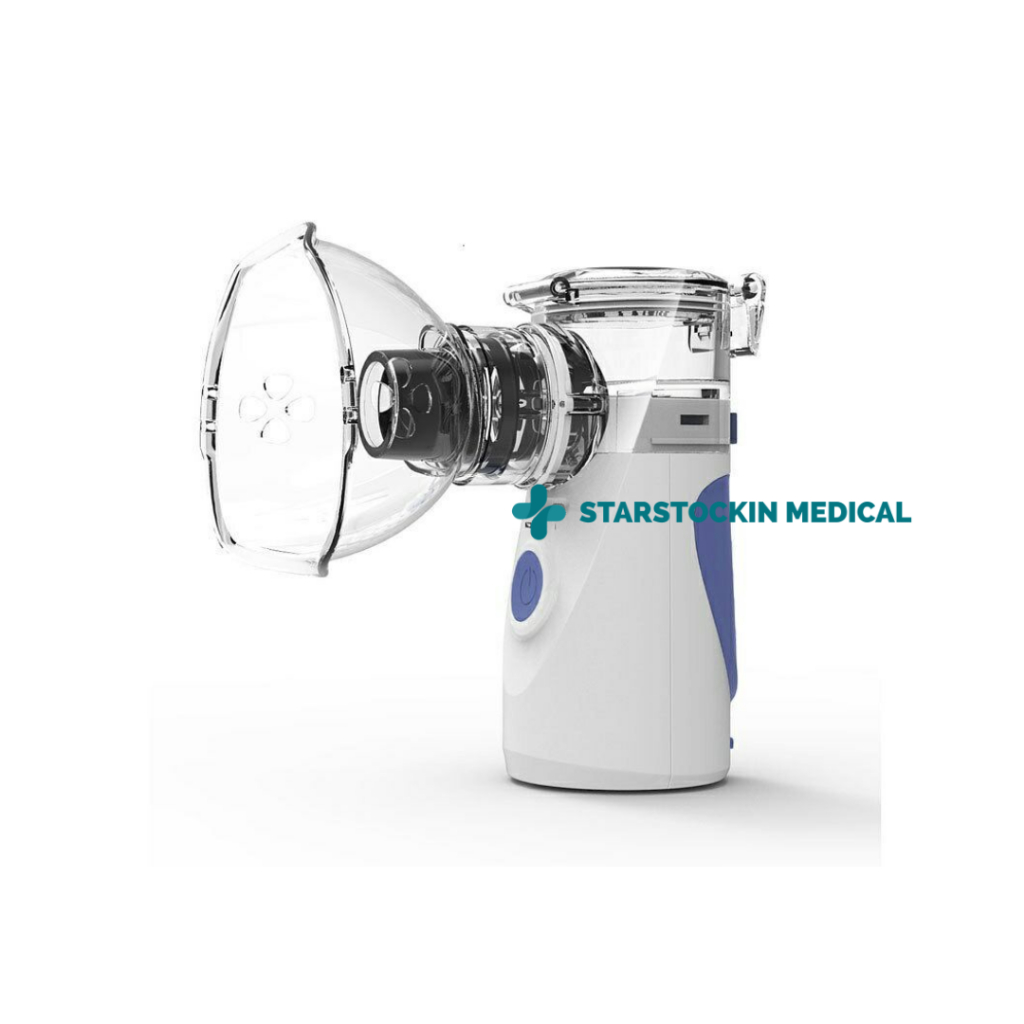 Mesh Nebulizer Alat Bantu Uap Terapi Pernafasan Asma Oksigen Inhaler YM-252