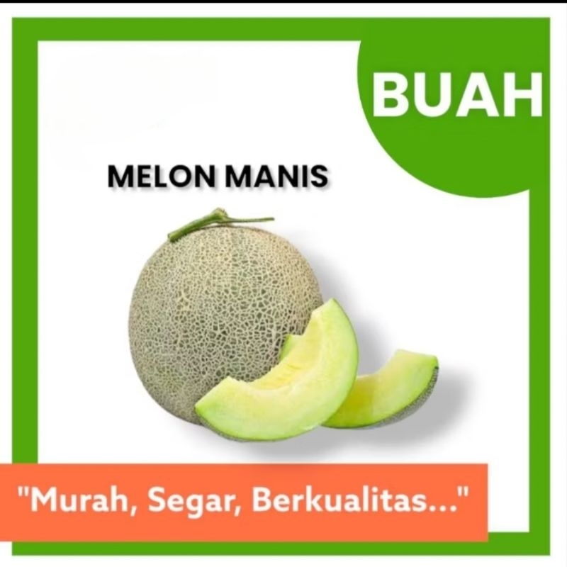 

MELON MANIS | 1PCS | {ERLANGGA MARKET}