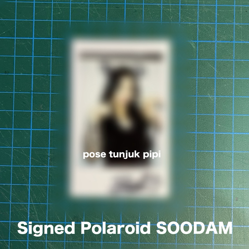 [SIGNED POLAROID] Soodam Secret Number