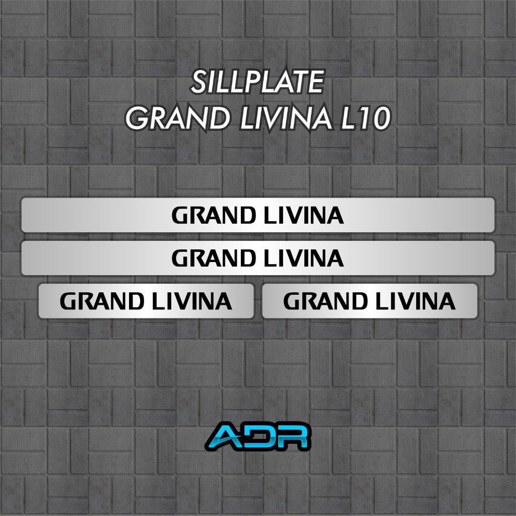 Sillplate Nissan Grand Livina L10 Nismo