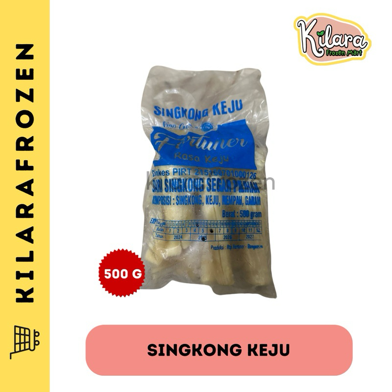 

SINGKONG KEJU MELEDAK FROZEN 500g - KILARA FROZEN MART