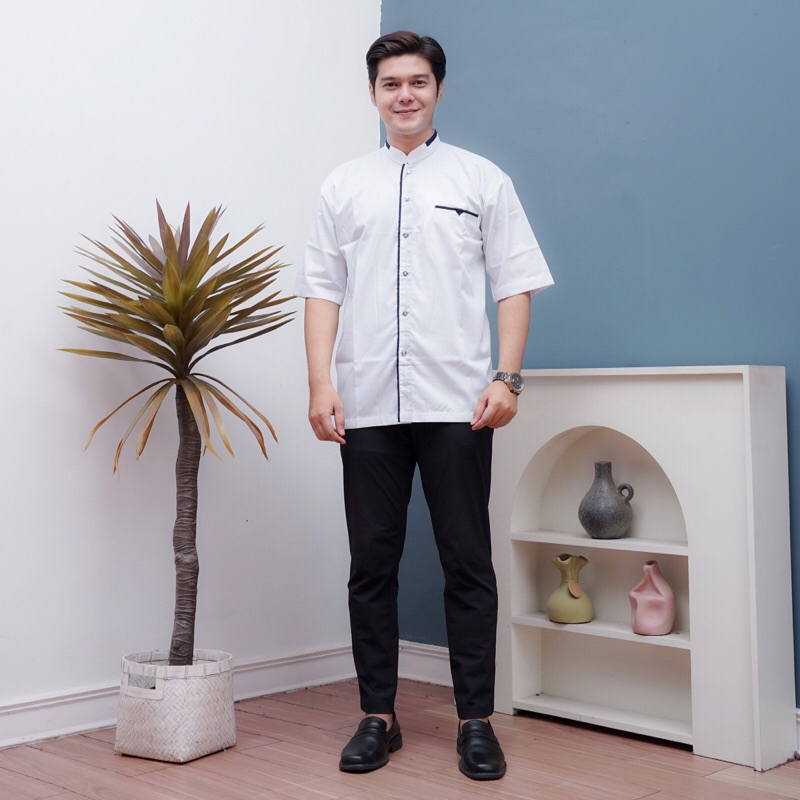 Baju koko pria dewasa basic , baju koko branded import premium terbaru 2025.