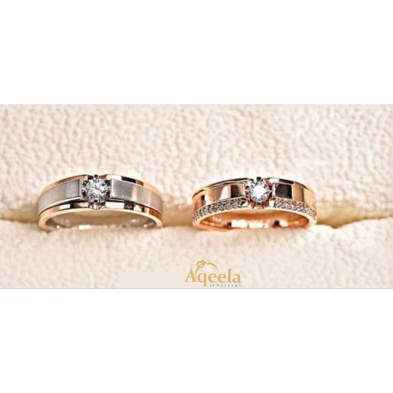 Cincin Lamaran Tunangan Nikah Emas Perak