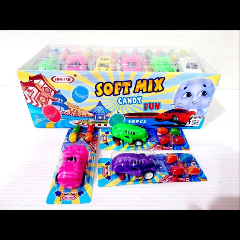 

NEW RELEASE !! PERMEN MAINAN SOFT MIX CANDY FUN ISI 30 PCS