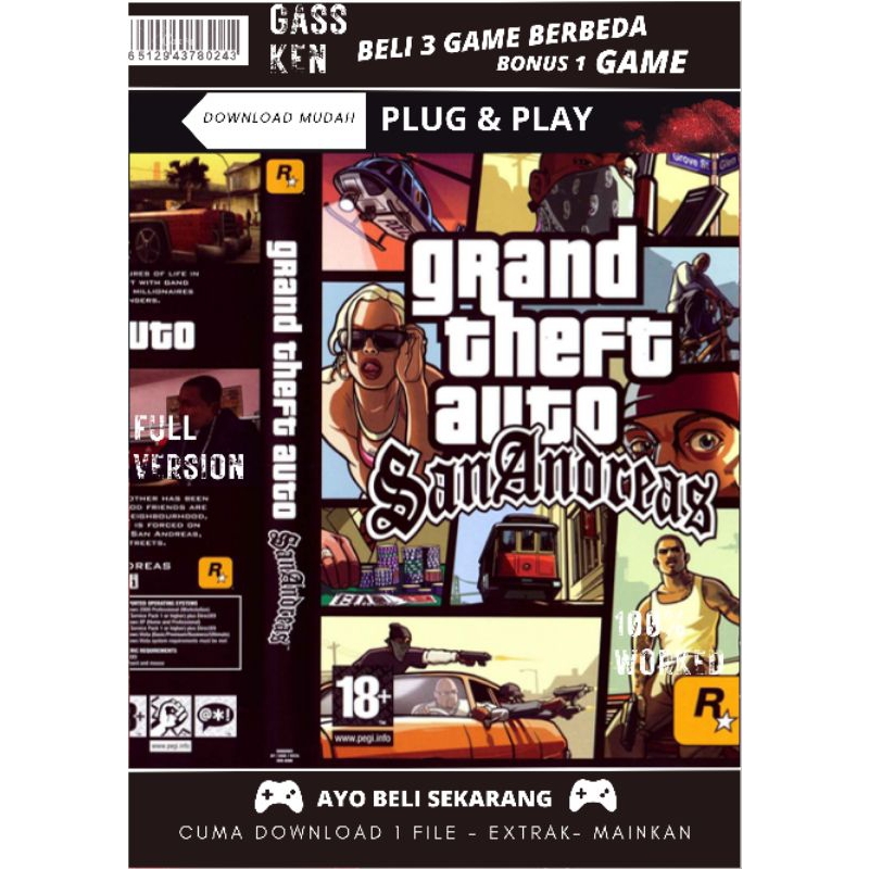 GTA San Andreas | PC LAPTOP