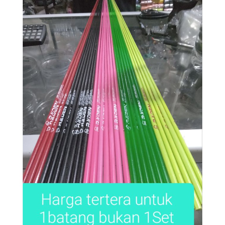 ar Laris Blank fiber joran padat bahan sayap layangan gapangan stik piber lurus  mulus tuk rangka la