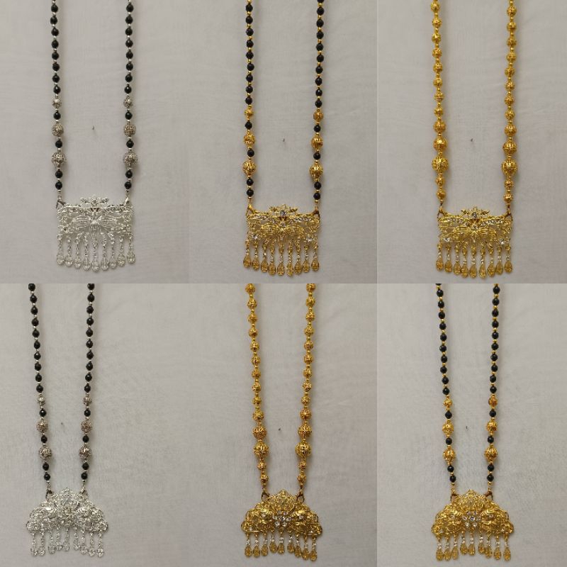 kalung bros kutubaru jurai mata besi Kuning Putih Gold Silver kebaya anak dewasa remaja baju bodo