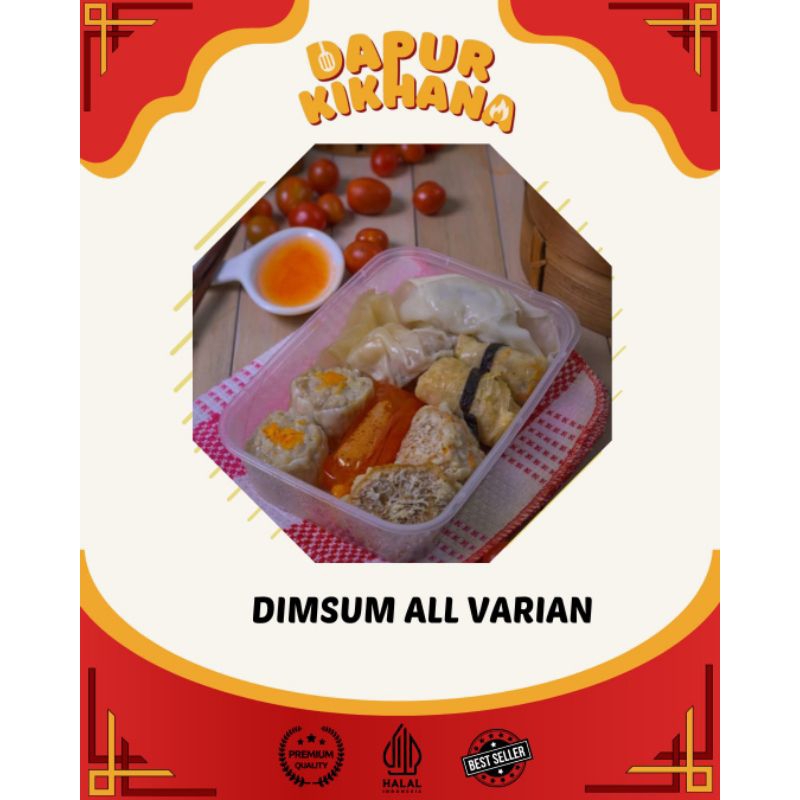 

Dimsum Full Daging Ayam All Varian Frozen Food by Dapur Kikhana
