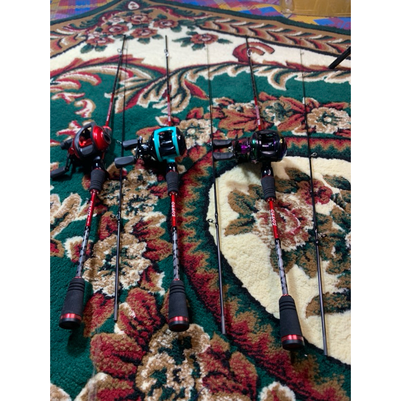 joran zorro imperetor  1.8m  dan zorro chunin set Reel zorro3000 dan set bc