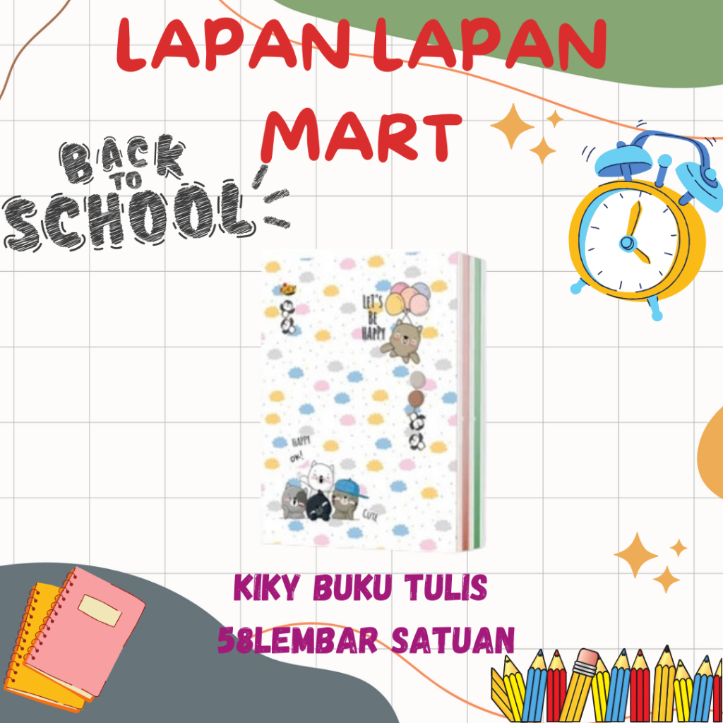 

Kiky Buku Tulis 58Lembar Satuan