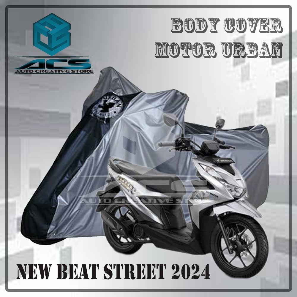 Cover Motor Urban Ukuran Standar Honda New Beat Street 2024 / Sarung Motor Urban