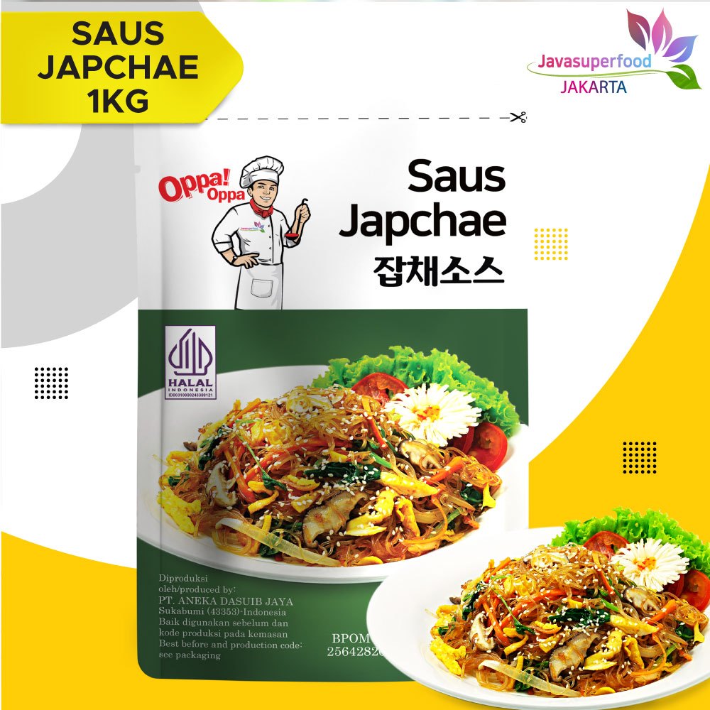 

[OppaOppa] Japchae Saus / Bumbu Soun Goreng Korea Original Halal 1Kg HALAL