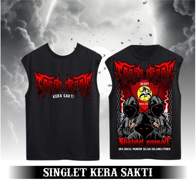 KAOS SINGLET IKSPI KERA SAKTI DISTRIK POESAT SINGLET IKSPI TERBARU - SINGLET IKSPI LAMBANG - SINGLET