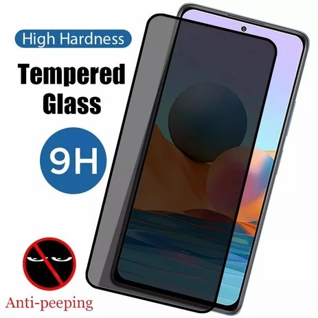 Anti Gores Spy Anti Kepo For Redmi 13C 12C C65 C67 M5S X5 Xiaomi 13T Note 13 Pro 6A - Tempered Glass