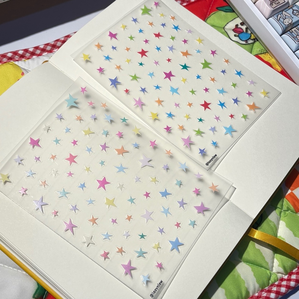 LAZYNISW STARS DECO STICKER