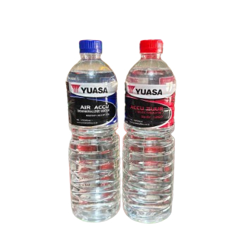 Air Aki Accu Zuur Accu Yuasa 1 Liter Original A
