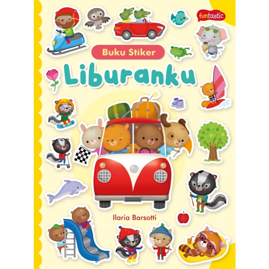 Gramedia Makassar - Buku Stiker Liburanku