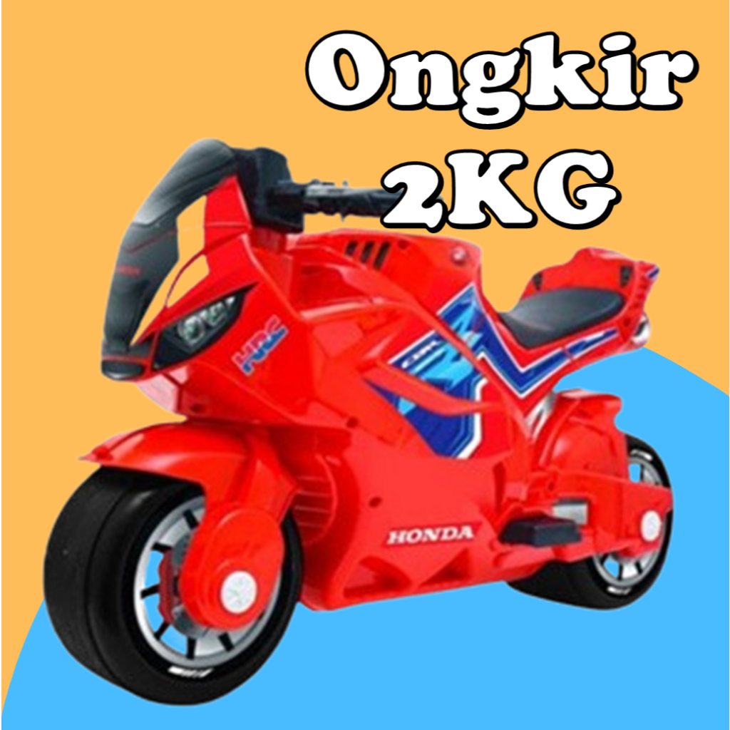 Motor balap anak Mainan anak motor dorong CBR SHP Toys 557