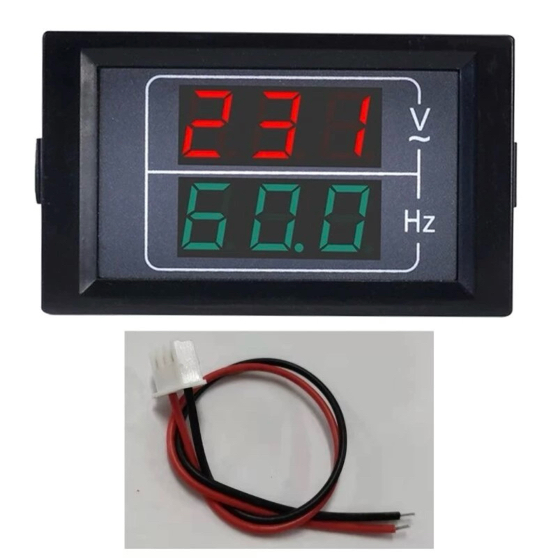 Digital AC Voltmeter + Hz