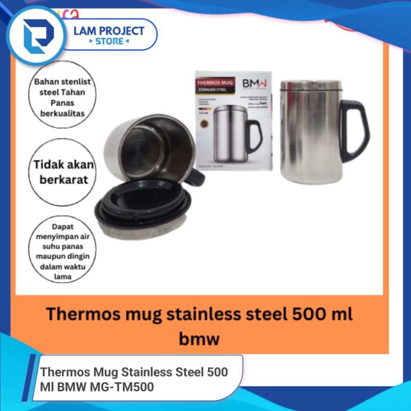 Mug stenless steel/Mug dingin panas/bmw 500