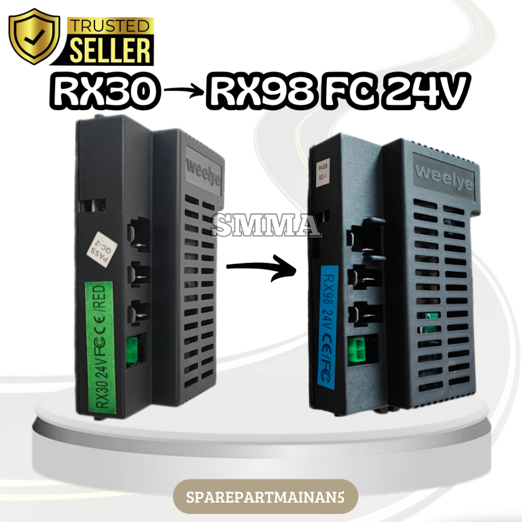 SMA5 || Receiver Remote ControL YSA 021 Bluetooth + Receiver RX98-FC-24V PENGGANTI RECEIVER RX30-24V