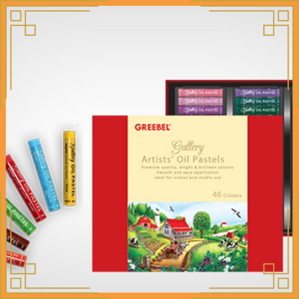 

GREEBEL Oil pastel artist 24,36,48 dan 72 warna