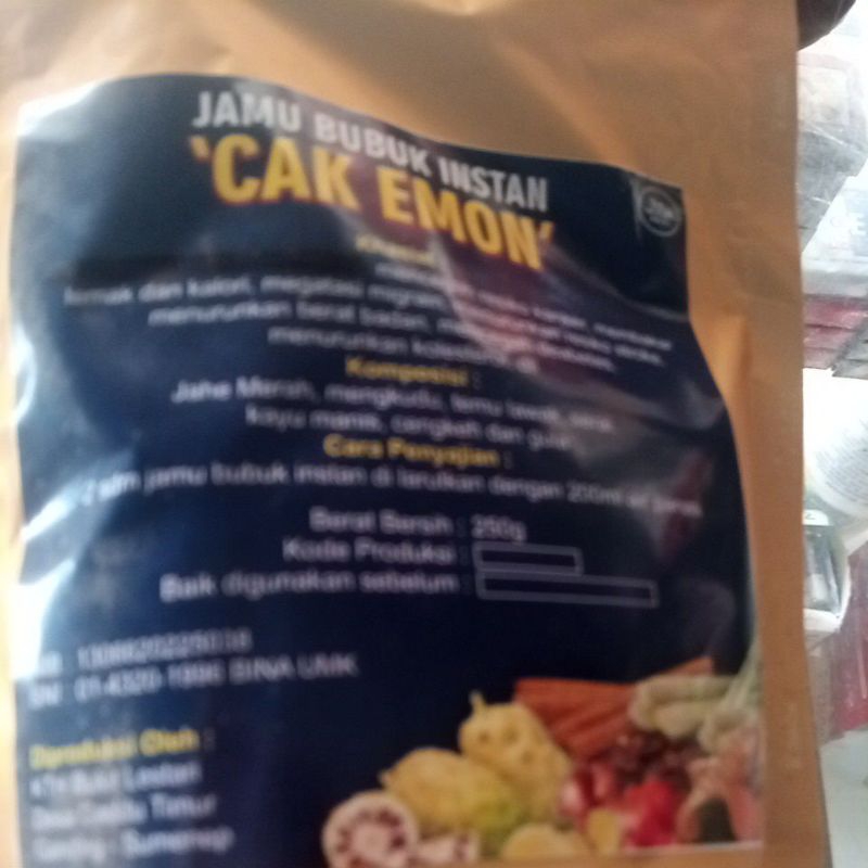 

jamu bubuk instan