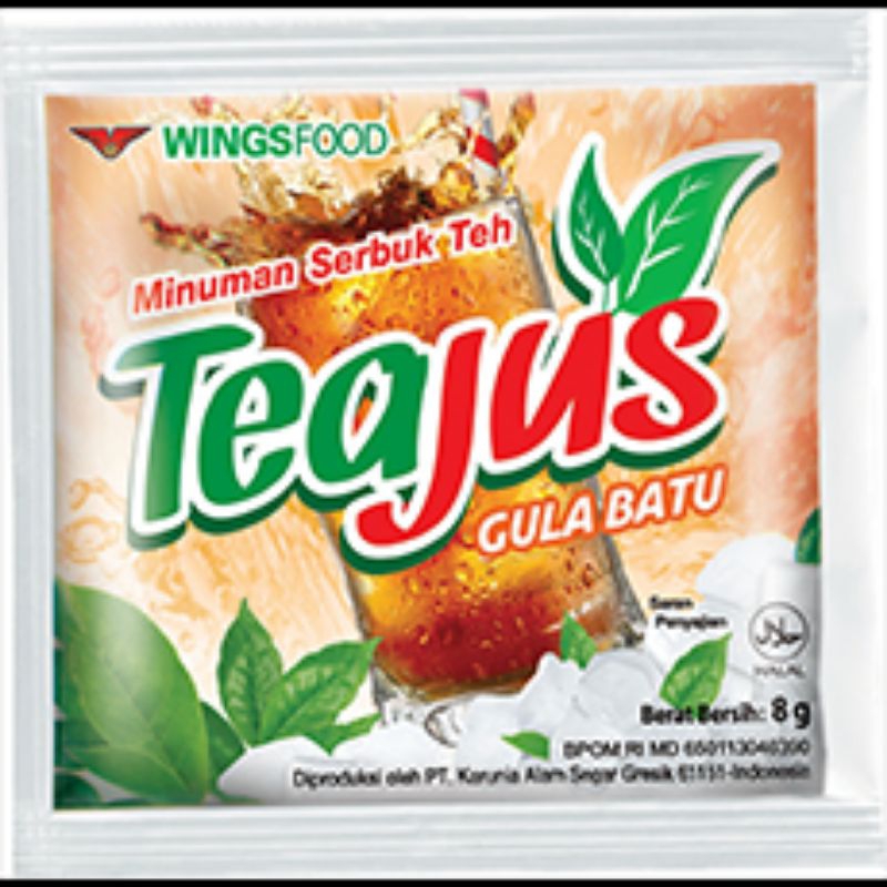 

teajus gula batu