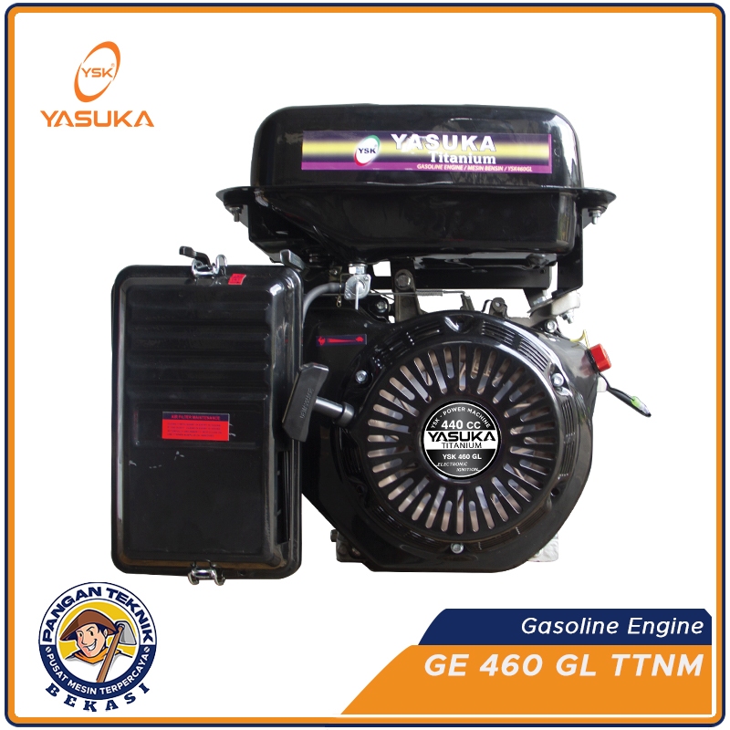 YSK 460 GL YASUKA TITANIUM | GASOLINE ENGINE GX460 GL Titanium Yasuka | Mesin Penggerak Bensin | Mes