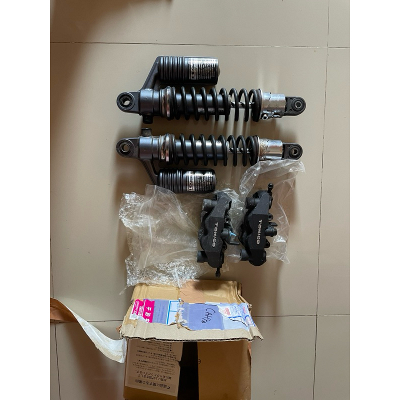 sekok hayabusa  dan kaliper tokico