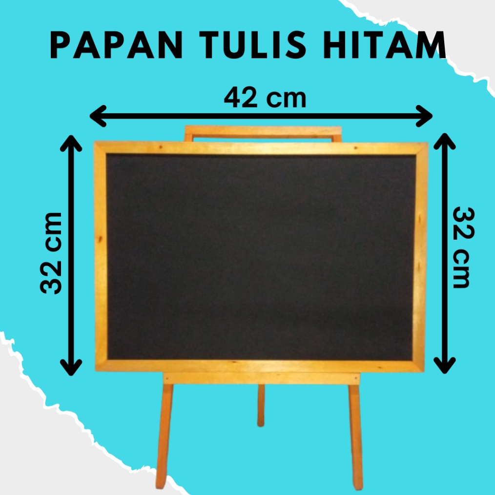 

Papan Tulis Hitam Blackboard Ukuran 32x42 b W6B8