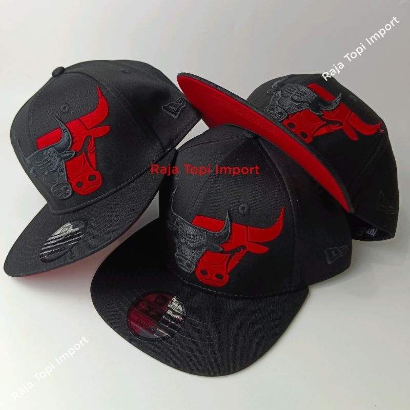 KOLEKSI CHICAGO BULLS - TOPI SNAPBACK CHICAGO BULLS IMPORT - TOPI SNAPBACK PRIA - TOPI SNAPBACK BANT