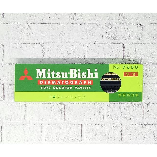 

Pensil kaca : dermatograph Mitsubishi 7600 (ready 12 warna)