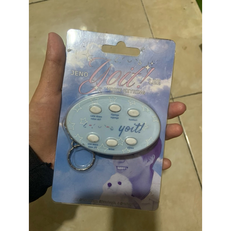 VOICE KEYRING JENO NCT (Unsealed)