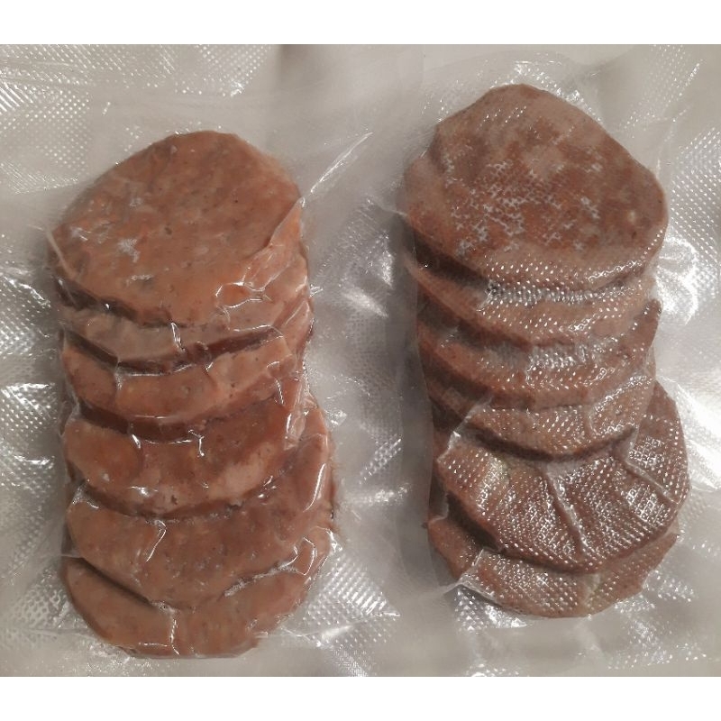 

Beef paties / Beef patty isi 6pcs berat 300gr @50gr