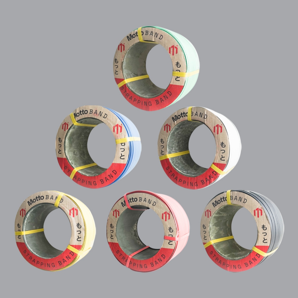 

YEN Tali Strapping Band 12MM / 7KG - 1 Roll - Tali Plastik Packing/Klem Motto