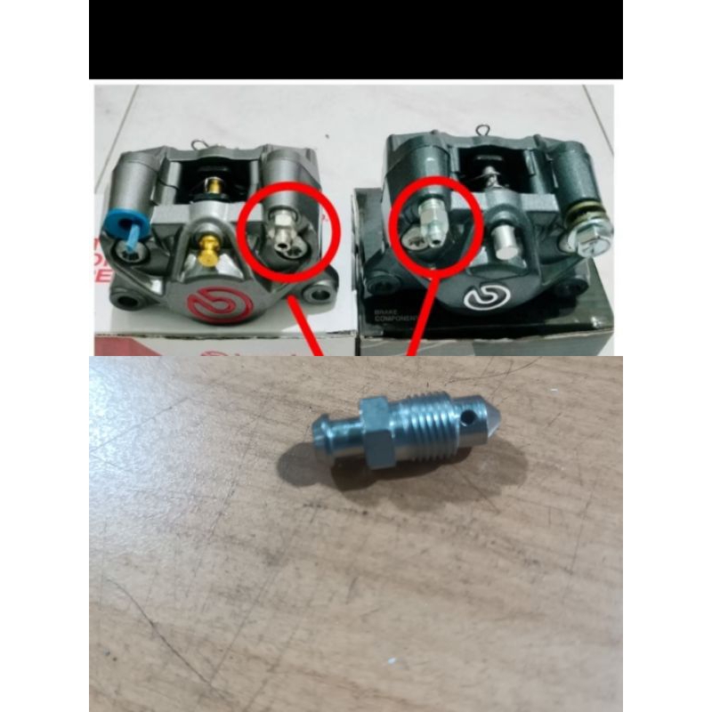 baut nepel angin cakram kaliper brembo piston 2