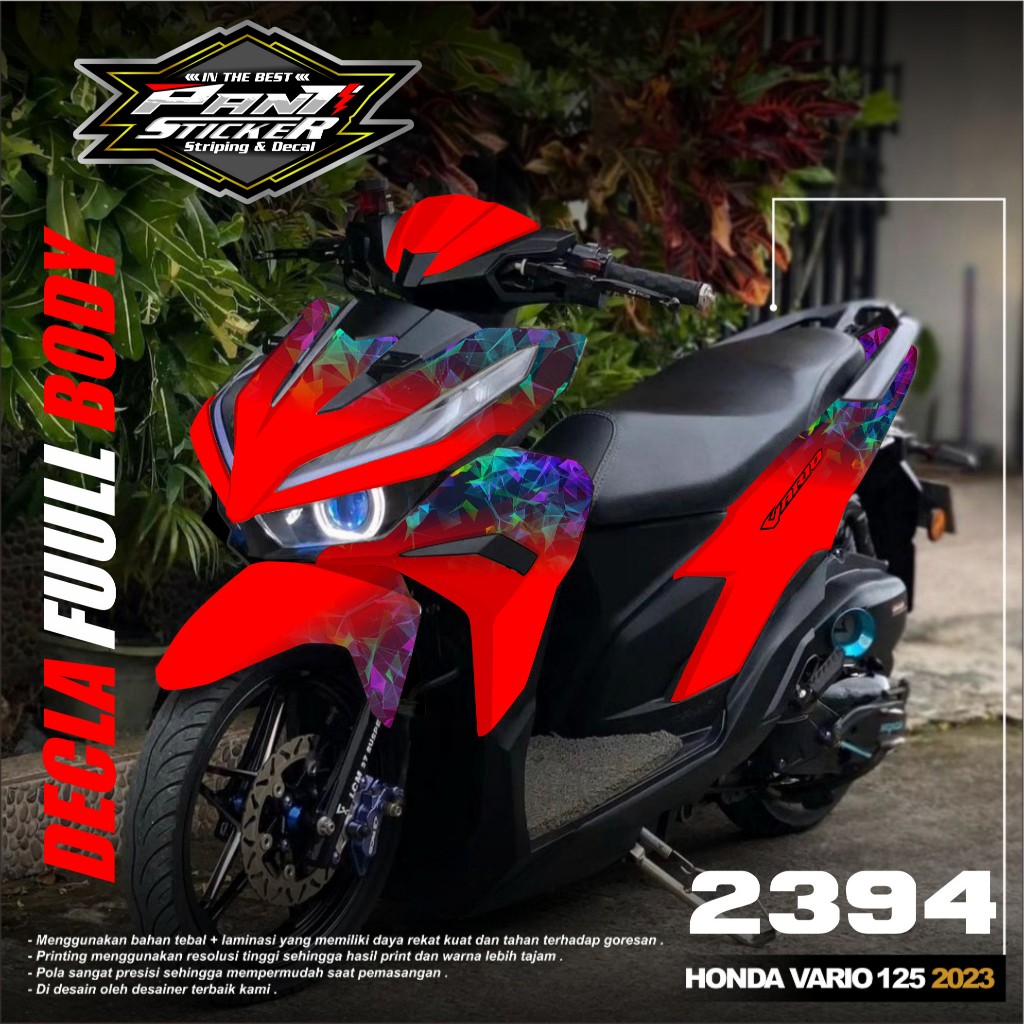 BARUDecal vario 125 new full body - Stiker vario 125 new 2023 fullbody Aksesoris vario 125 new