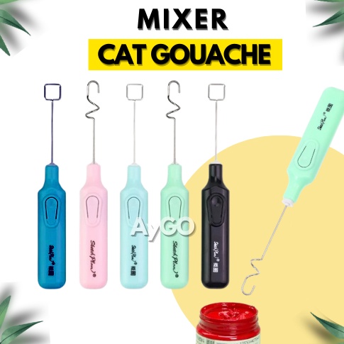

MIXER MINI CAT GOUACHE ELECTRIC PIGMENT AGITATOR MIXER UNTUK CAT PENGADUK CAT LUKIS p D2U9
