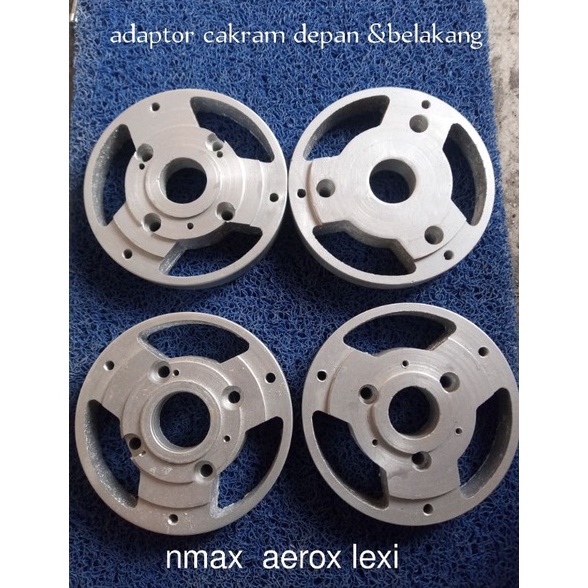 KODE V39K adaptor cakram depan dan belakang Yamaha nmax aerox lexi pakai velg racing rcb Mio Vario