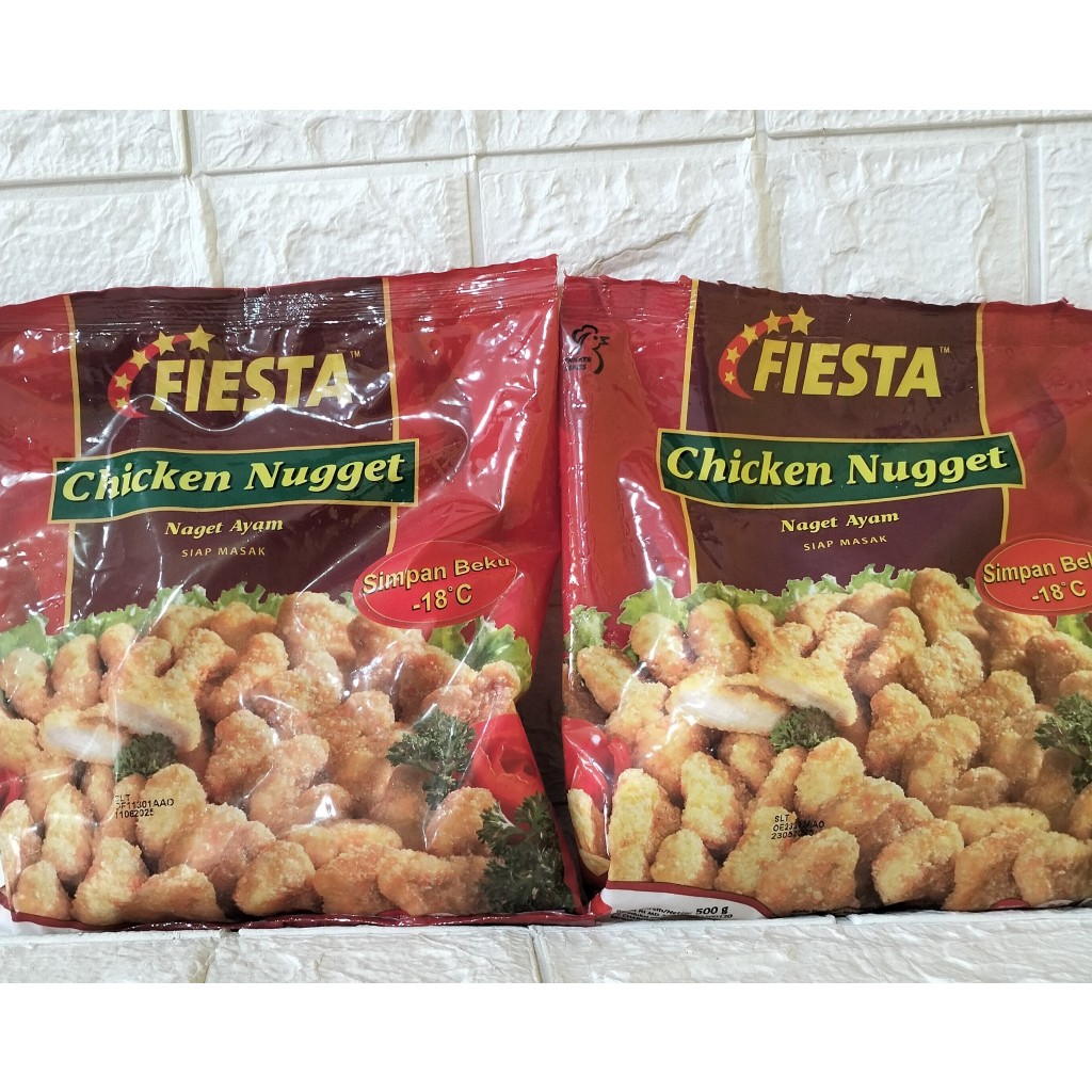 

Fiesta Chicken Nugget 500gr Free Bubble dan Dus Tebal