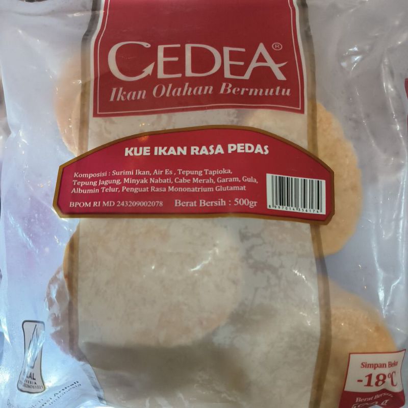 

Cedea Kue Ikan Pedas 500gr